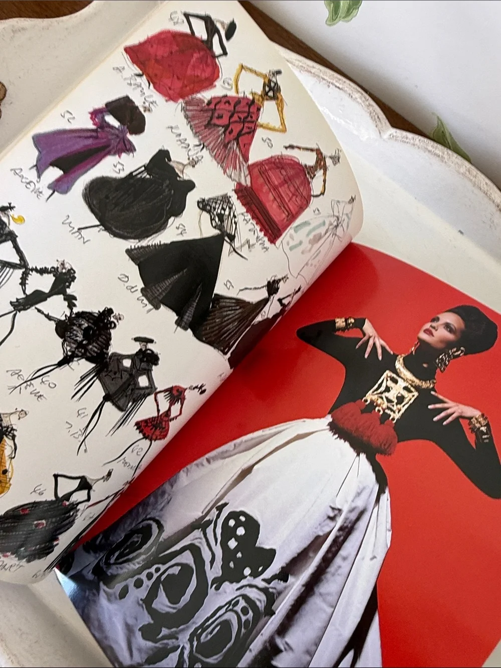 Christian Lacroix Vintage Universe of Fashion Hardcover Coffee Table Book - 1997